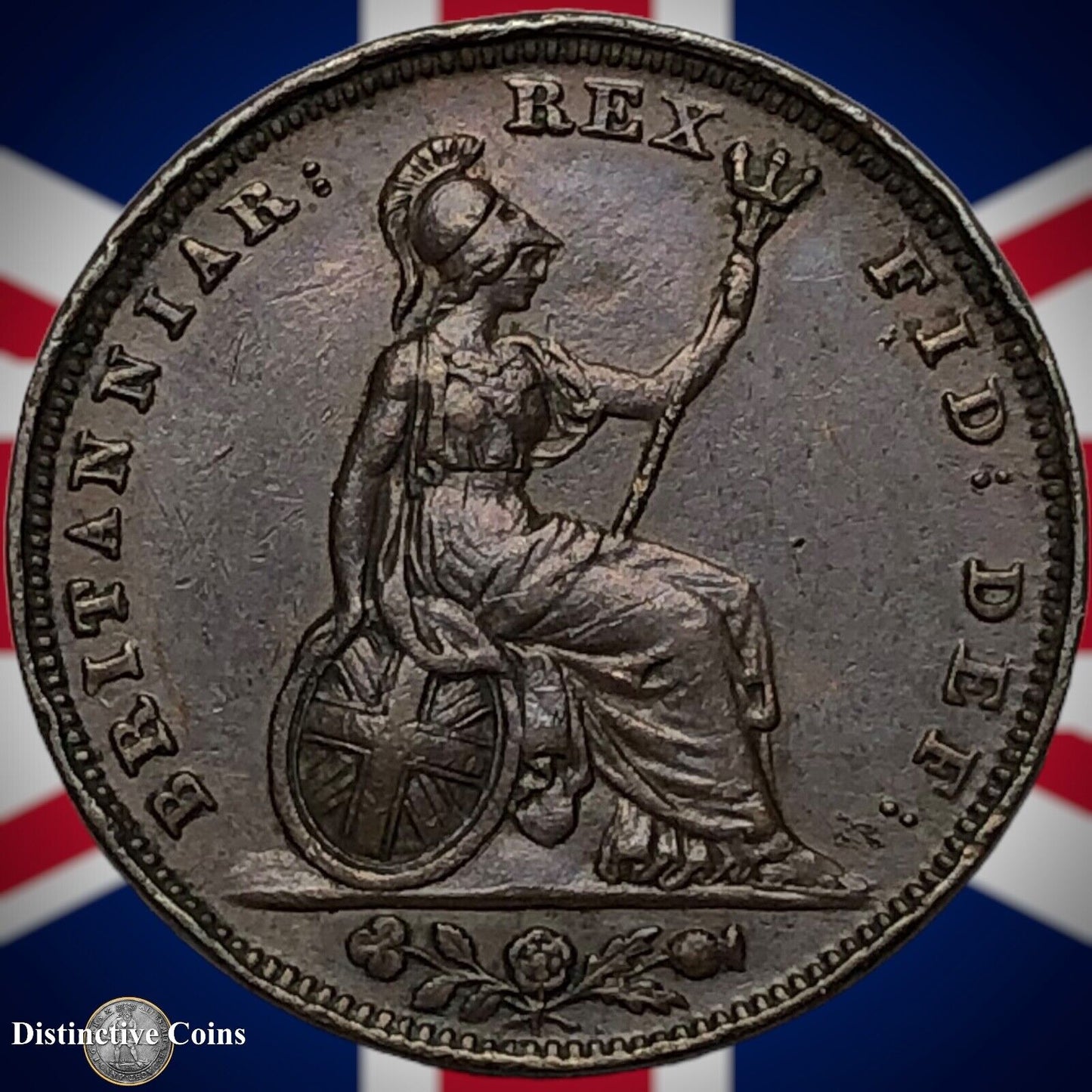 Great Britain 1826 Farthing 1/4d GB3317