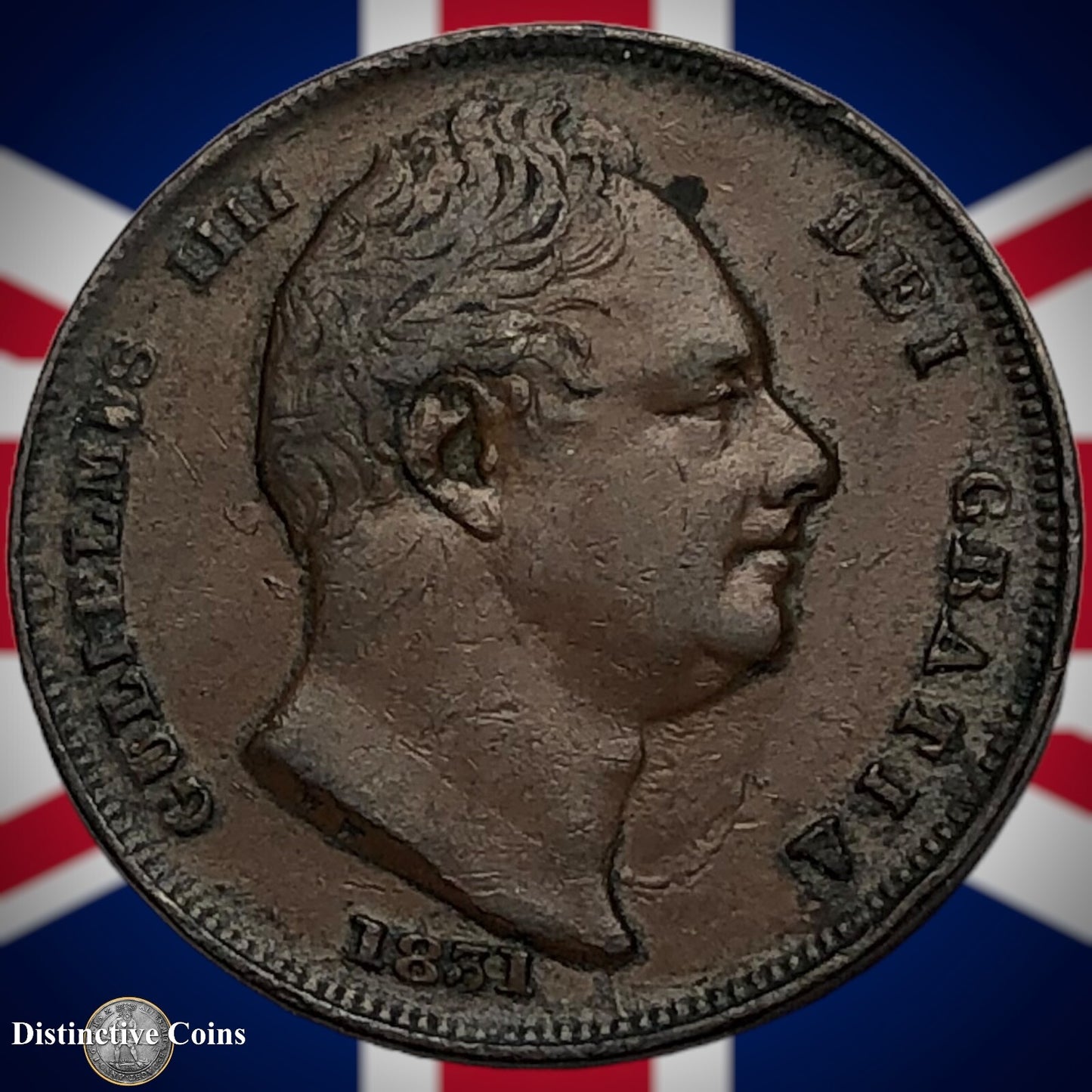 Great Britain 1831 Farthing 1/4d GB3358