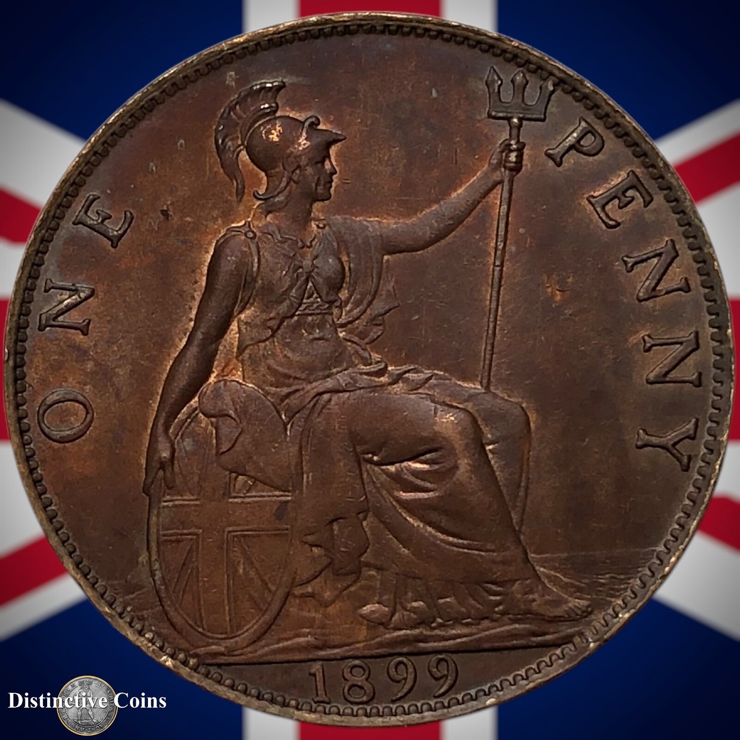 Great Britain 1899 Penny 1d GB6613