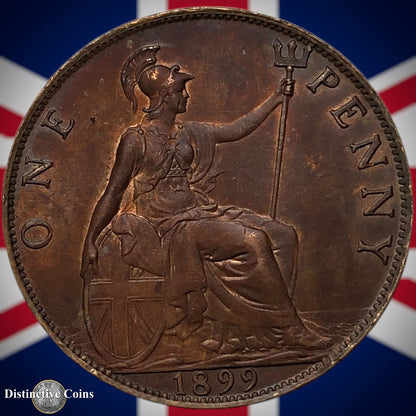 Great Britain 1899 Penny 1d GB6613