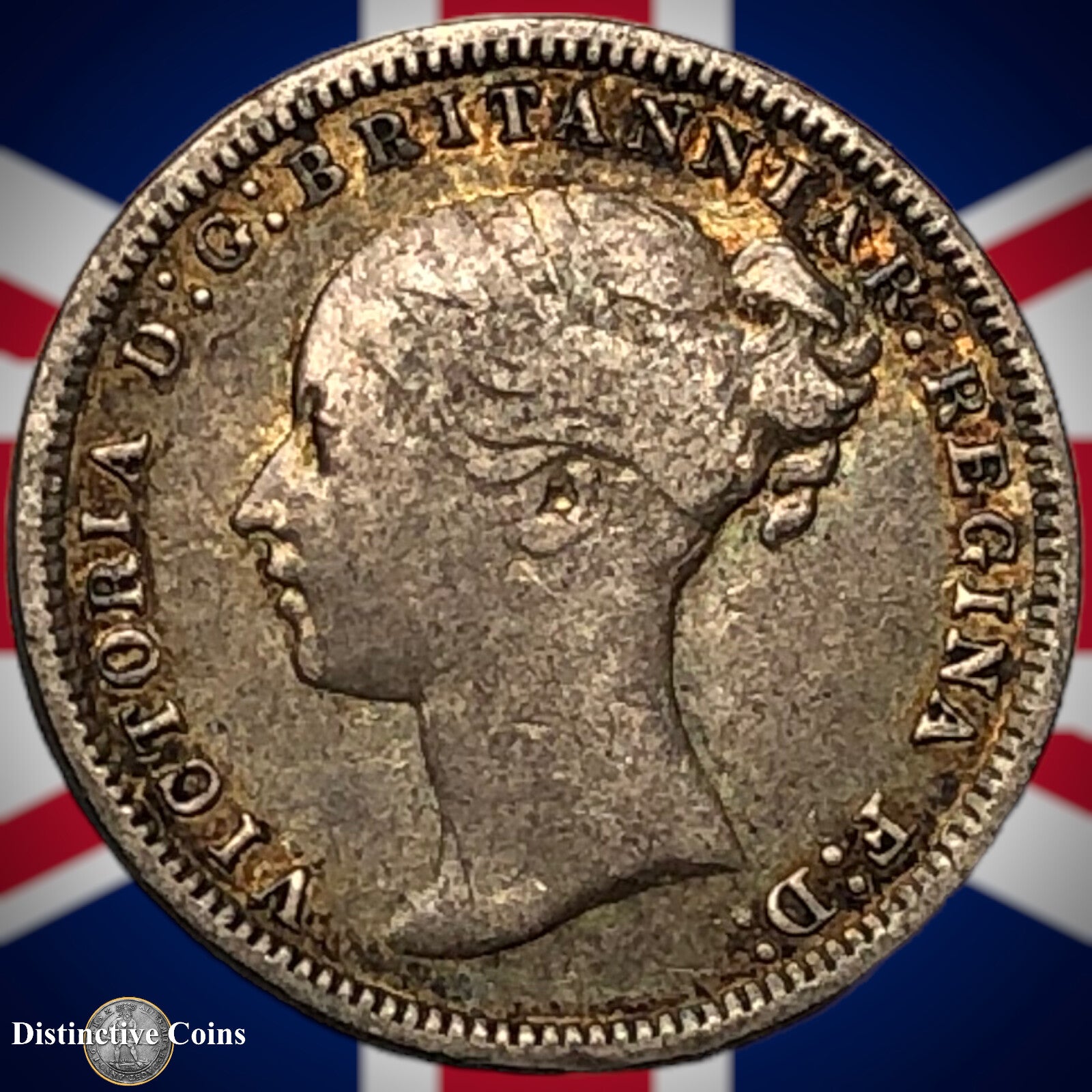 Great Britain 1874 Three Pence GB1862