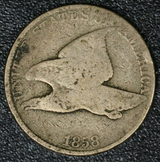 US 1858 Flying Eagle Penny  A2820
