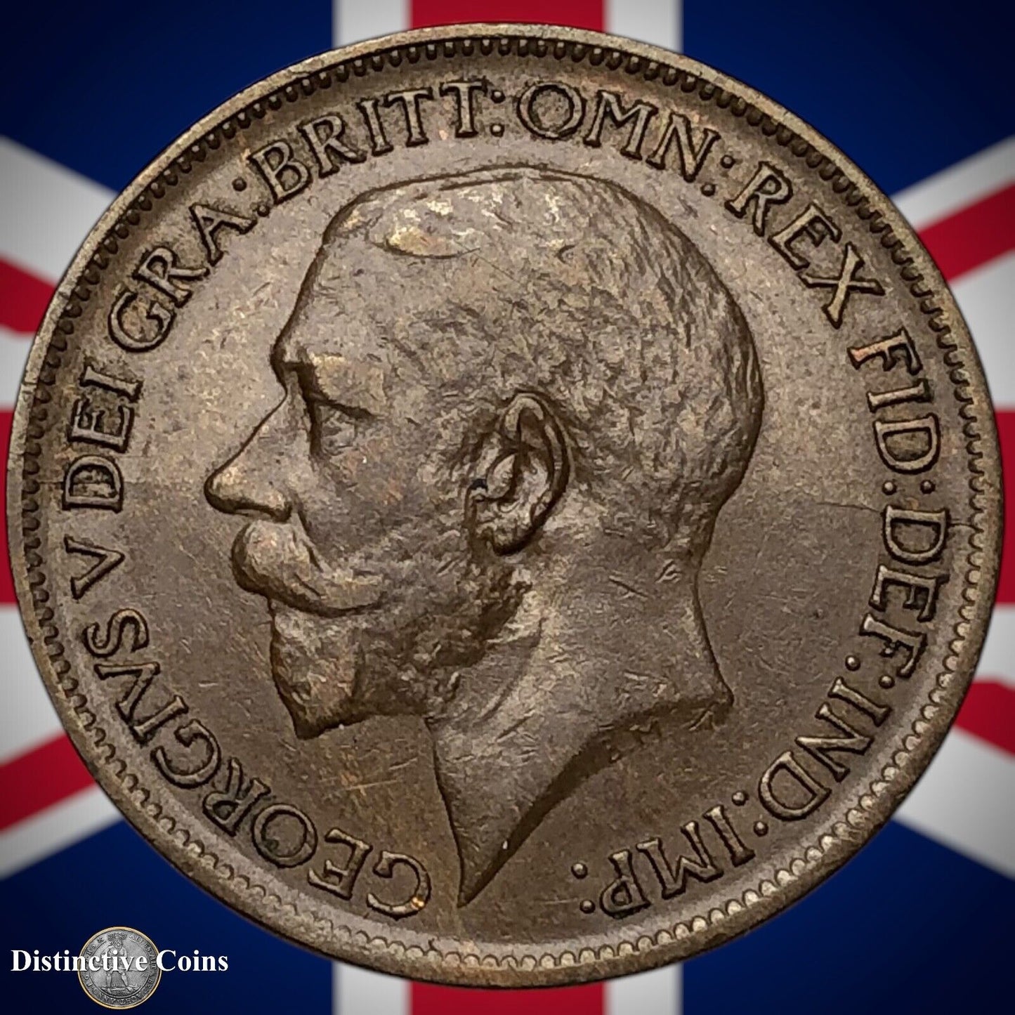 Great Britain 1922 Half Penny 1/2d GB5895