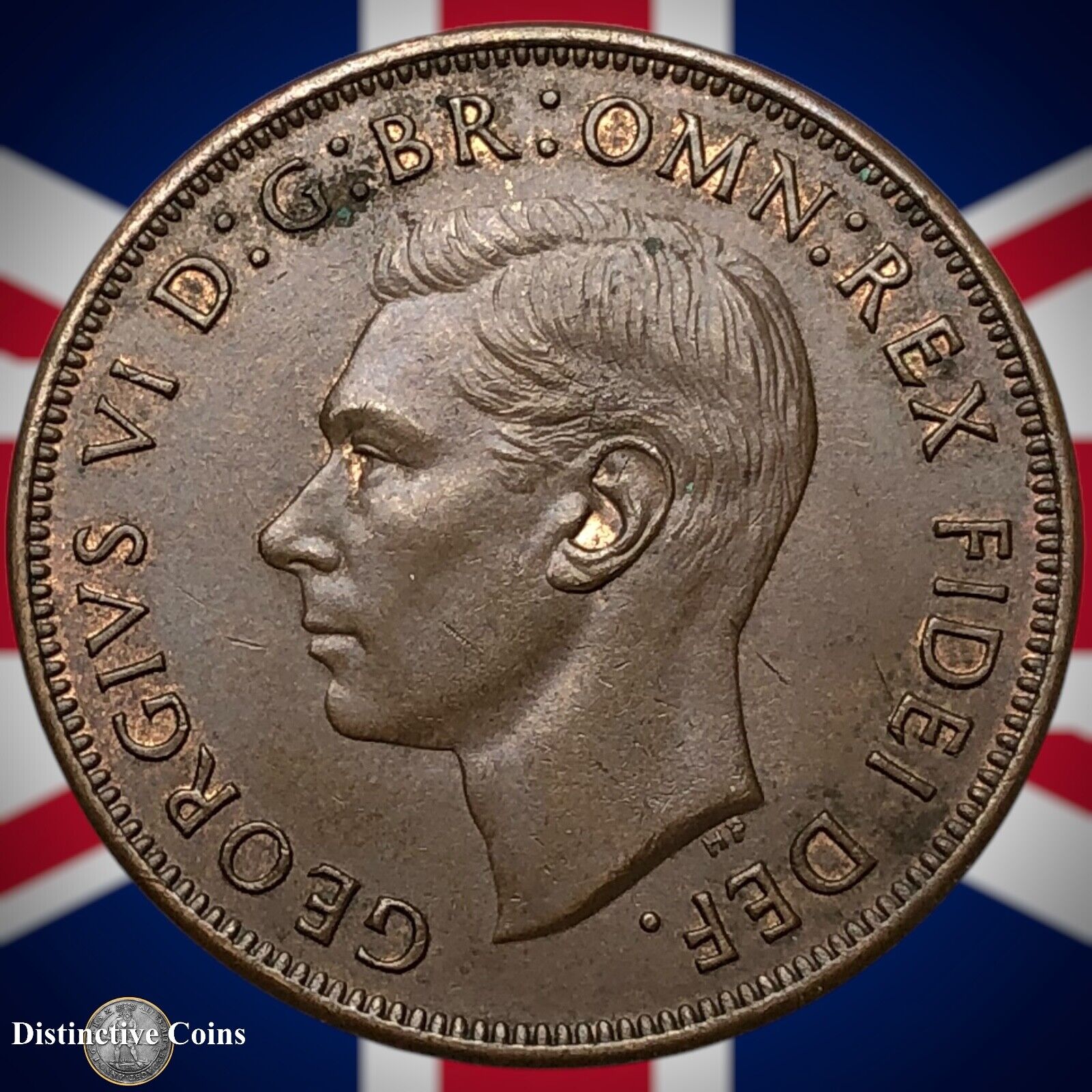 Great Britain 1951 Penny 1d GB7325