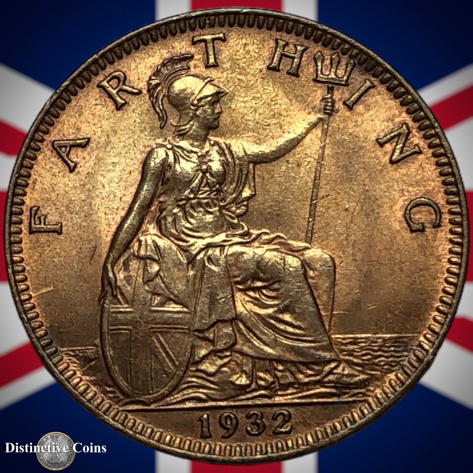 Great Britain 1932 Farthing 1/4d GB4927