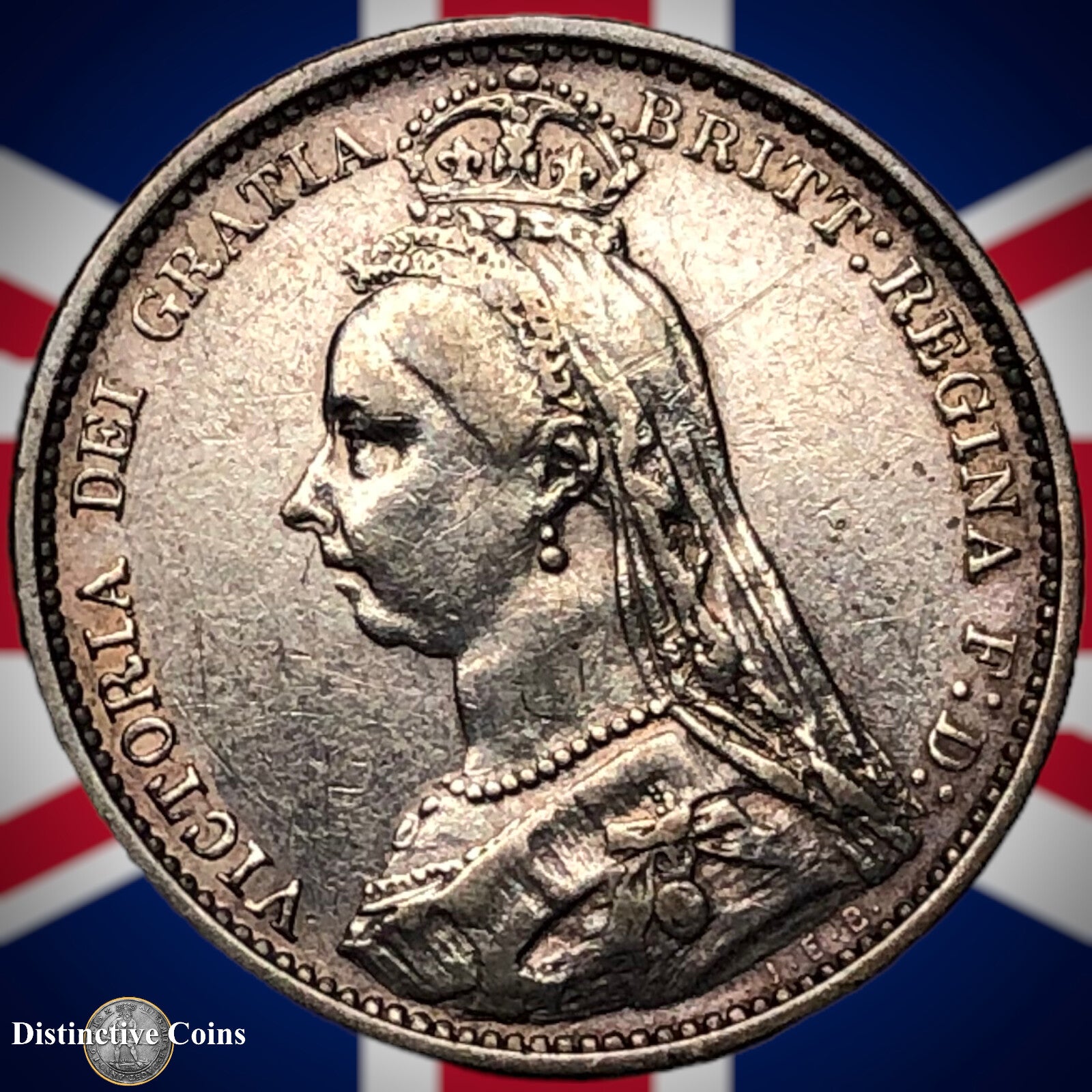 Great Britain 1889 Six Pence GB2726