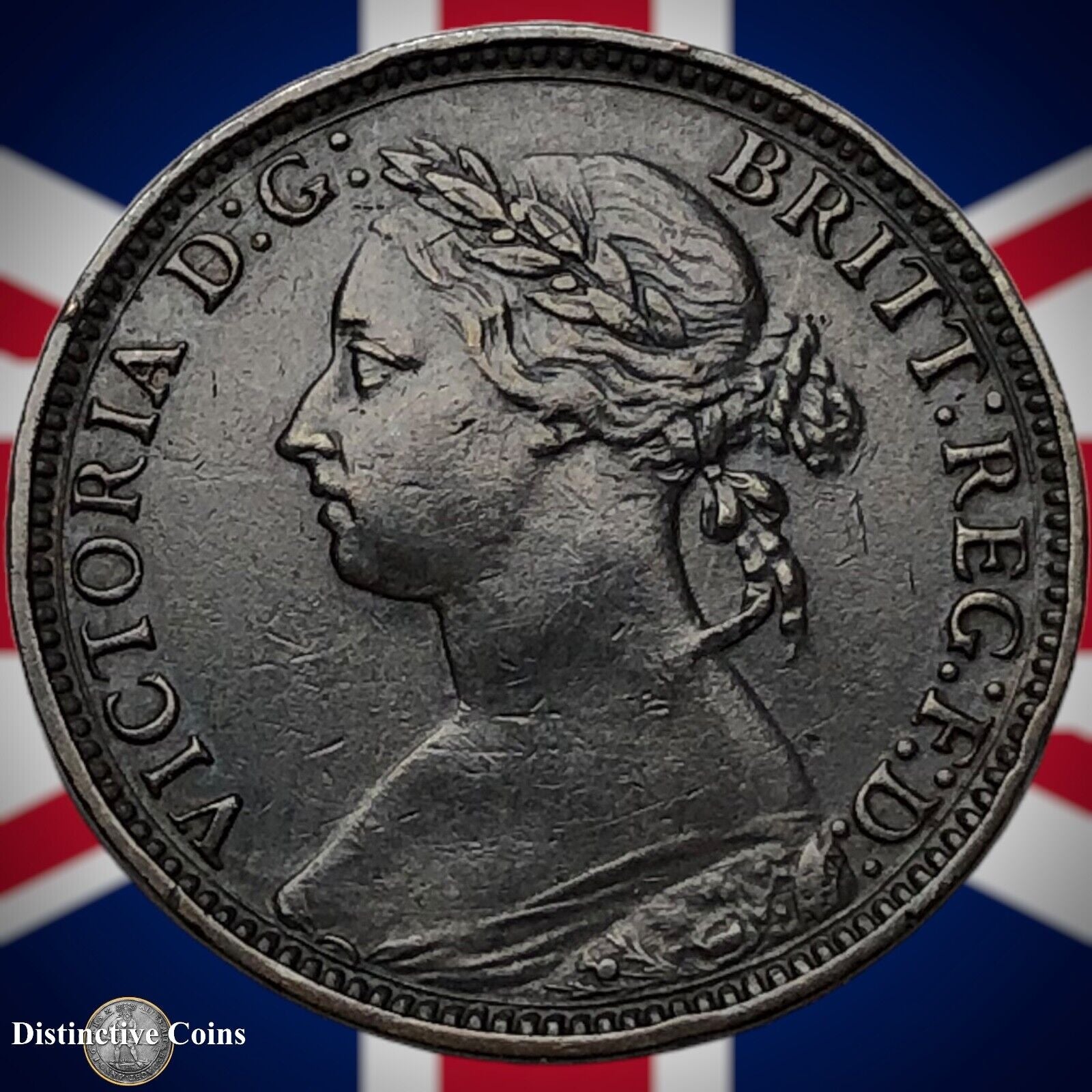 Great Britain 1882 H Farthing 1/4d GB4028