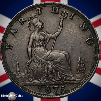 Great Britain 1875 Farthing 1/4d GB3731