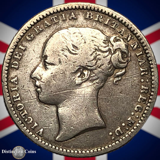 Great Britain 1874 British One Shilling GB0348