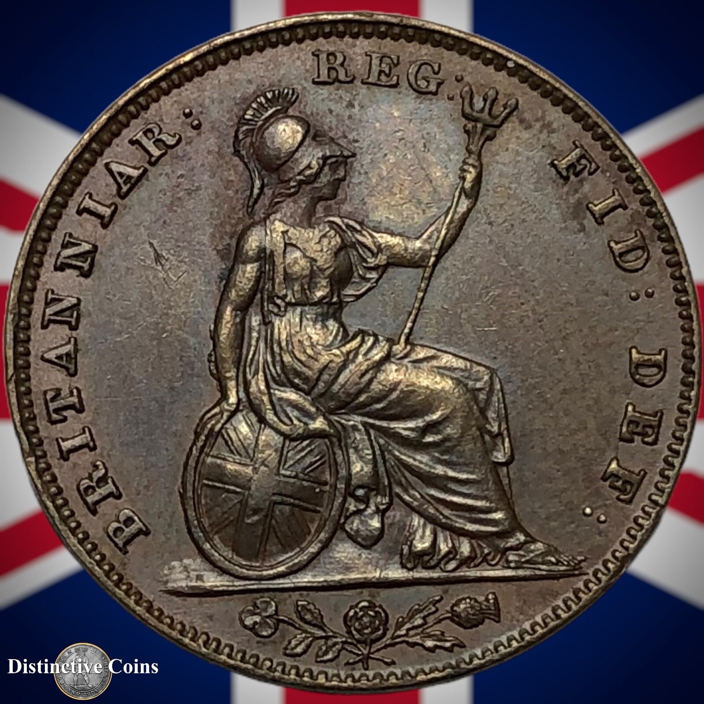 Great Britain 1841 Farthing 1/4d GB3406