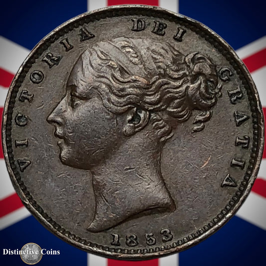Great Britain 1853 Farthing 1/4d GB3460