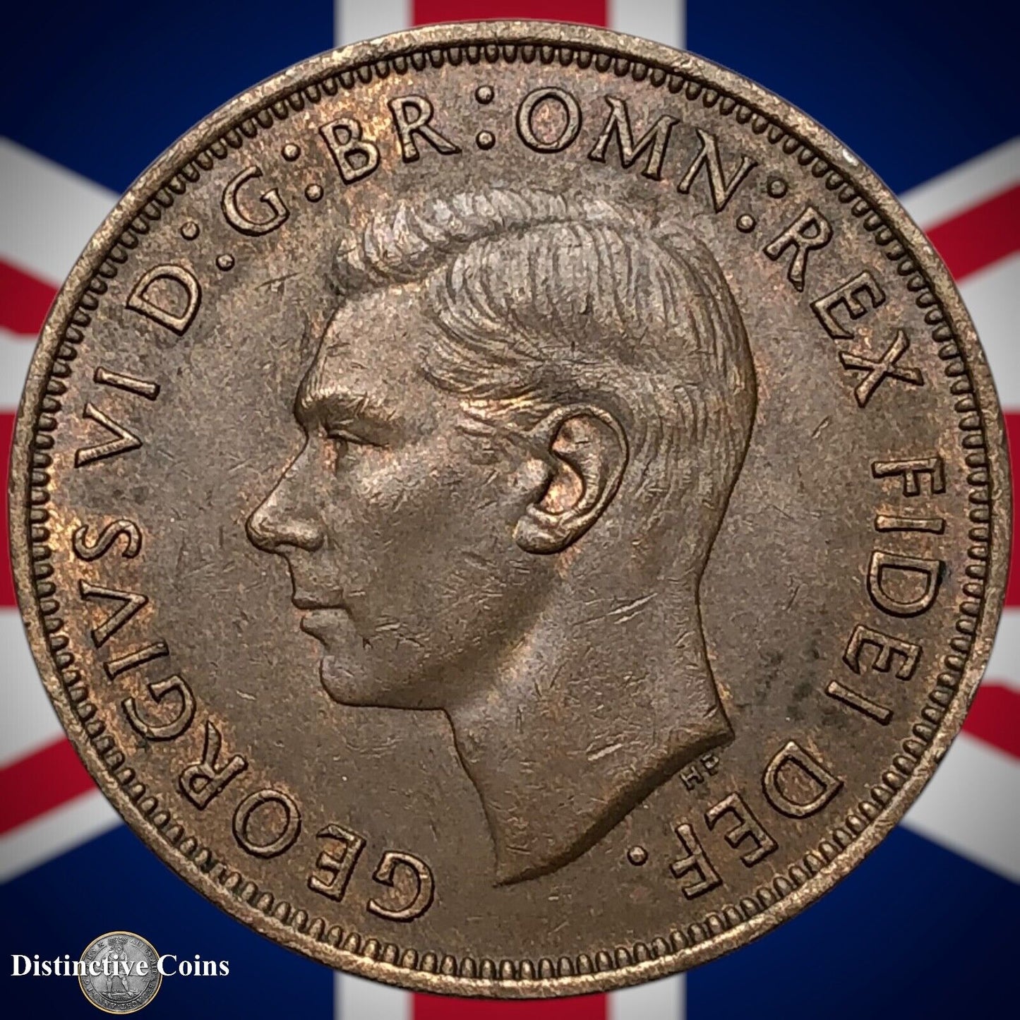 Great Britain 1951 Penny 1d GB7332