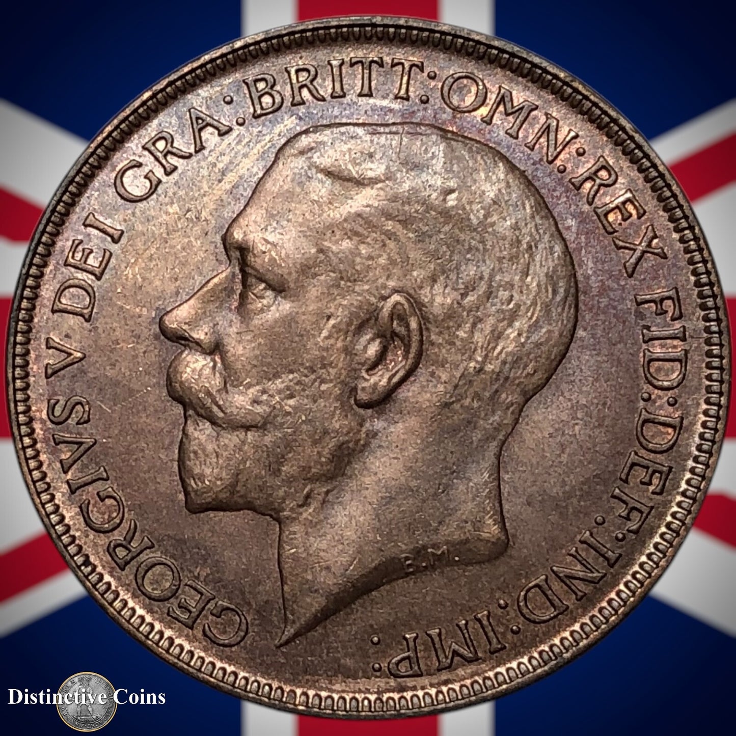 Great Britain 1926 Penny 1d GB7035