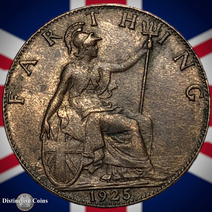 Great Britain 1925 Farthing 1/4d GB4825