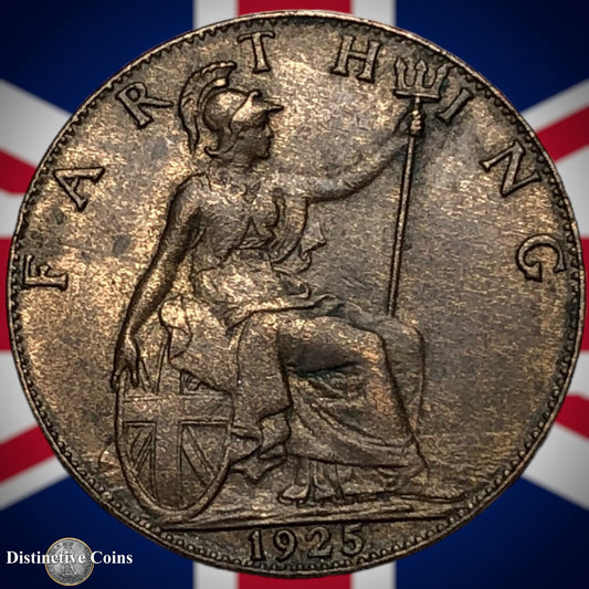 Great Britain 1925 Farthing 1/4d GB4825
