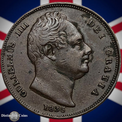 Great Britain 1835 Farthing 1/4d GB3378