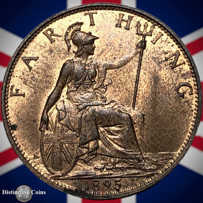 Great Britain 1895 Farthing 1/4d GB4409