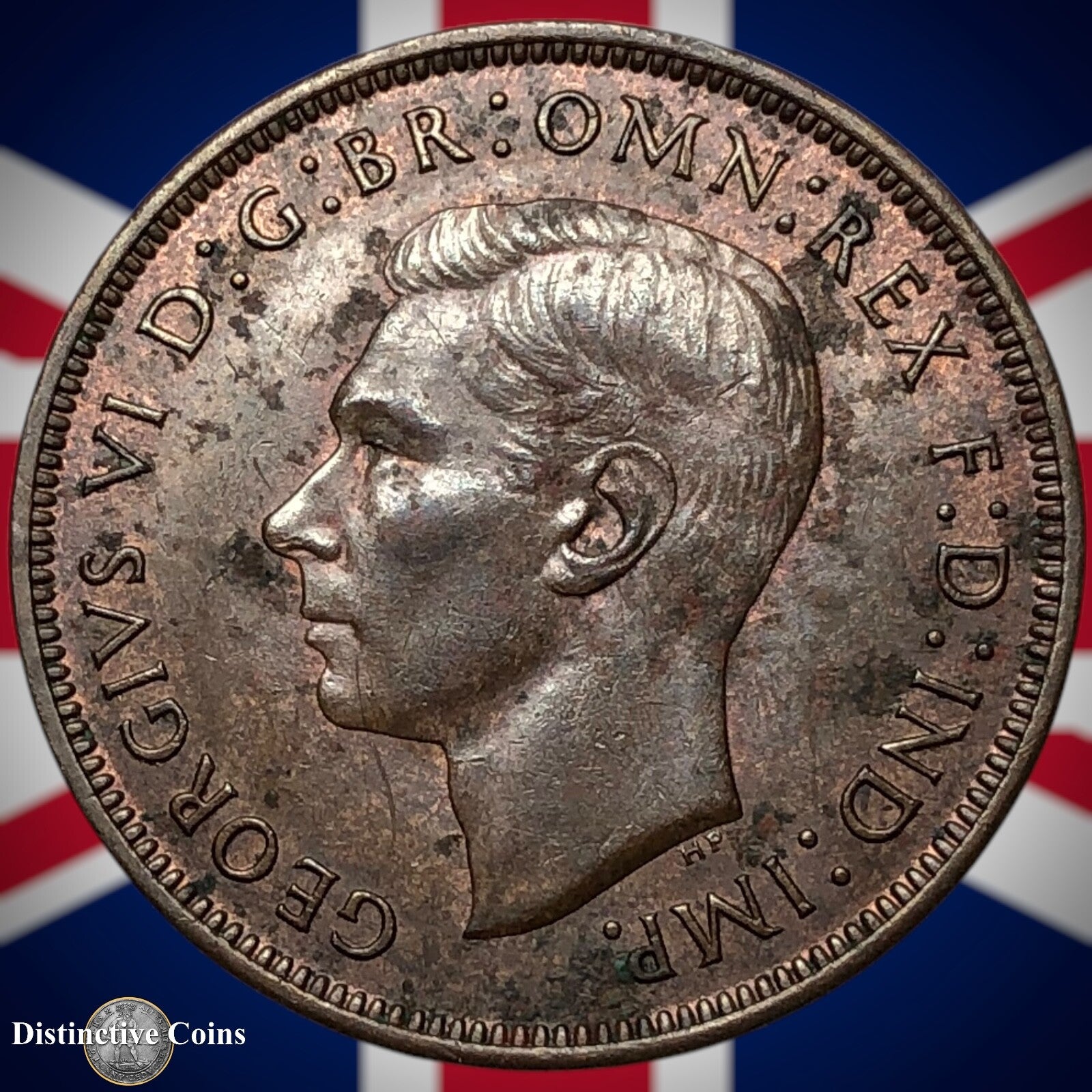 Great Britain 1940 Penny 1d GB7228