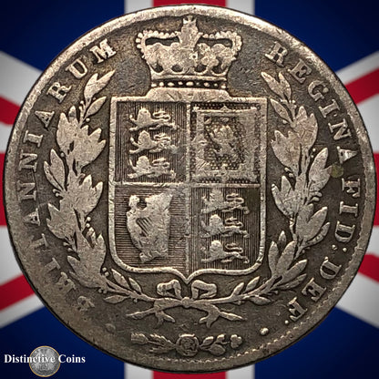 Great Britain 1845 Half Crown GB1173