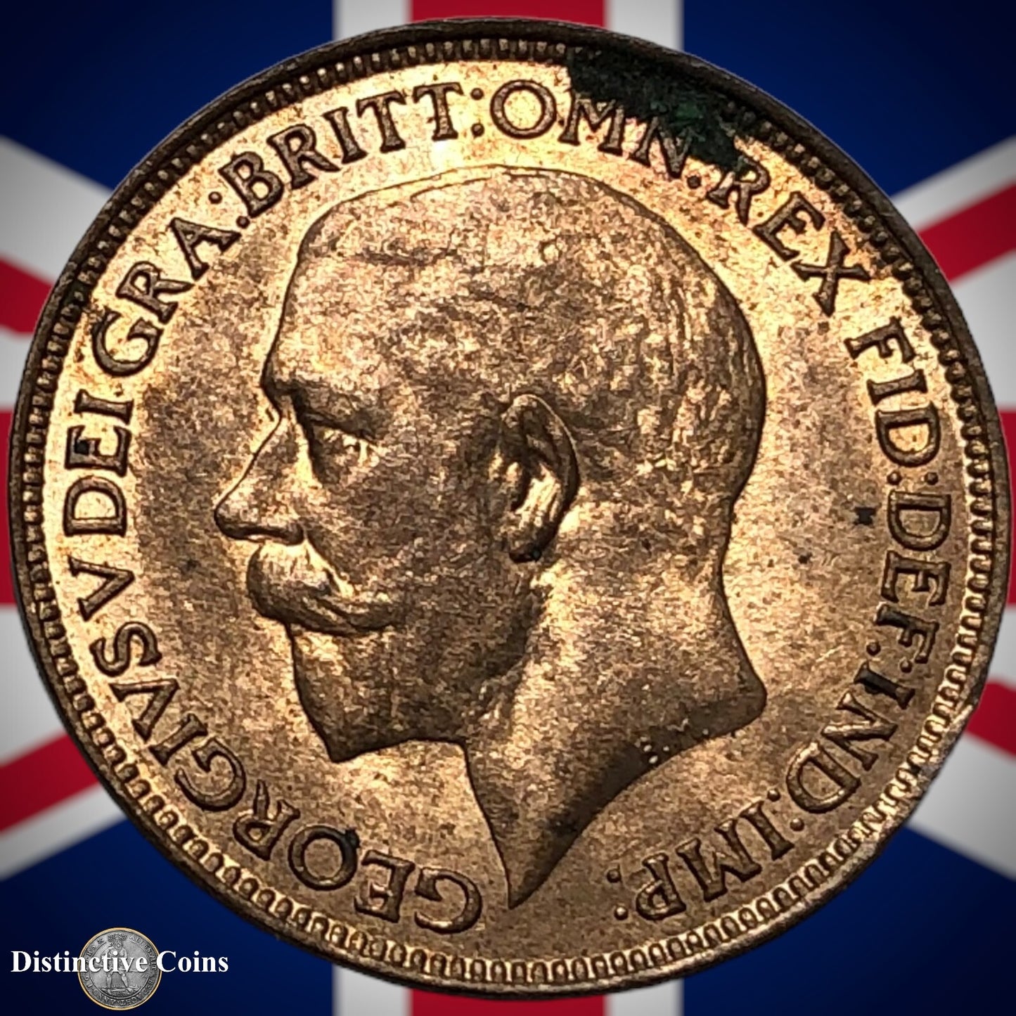 Great Britain 1924 Farthing 1/4d GB4785