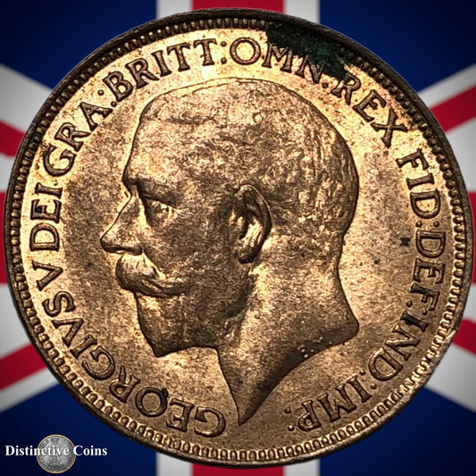 Great Britain 1924 Farthing 1/4d GB4785