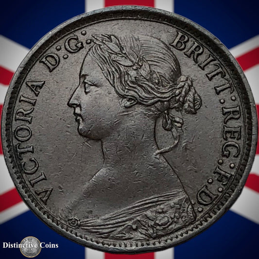 Great Britain 1860 Farthing 1/4d GB3480