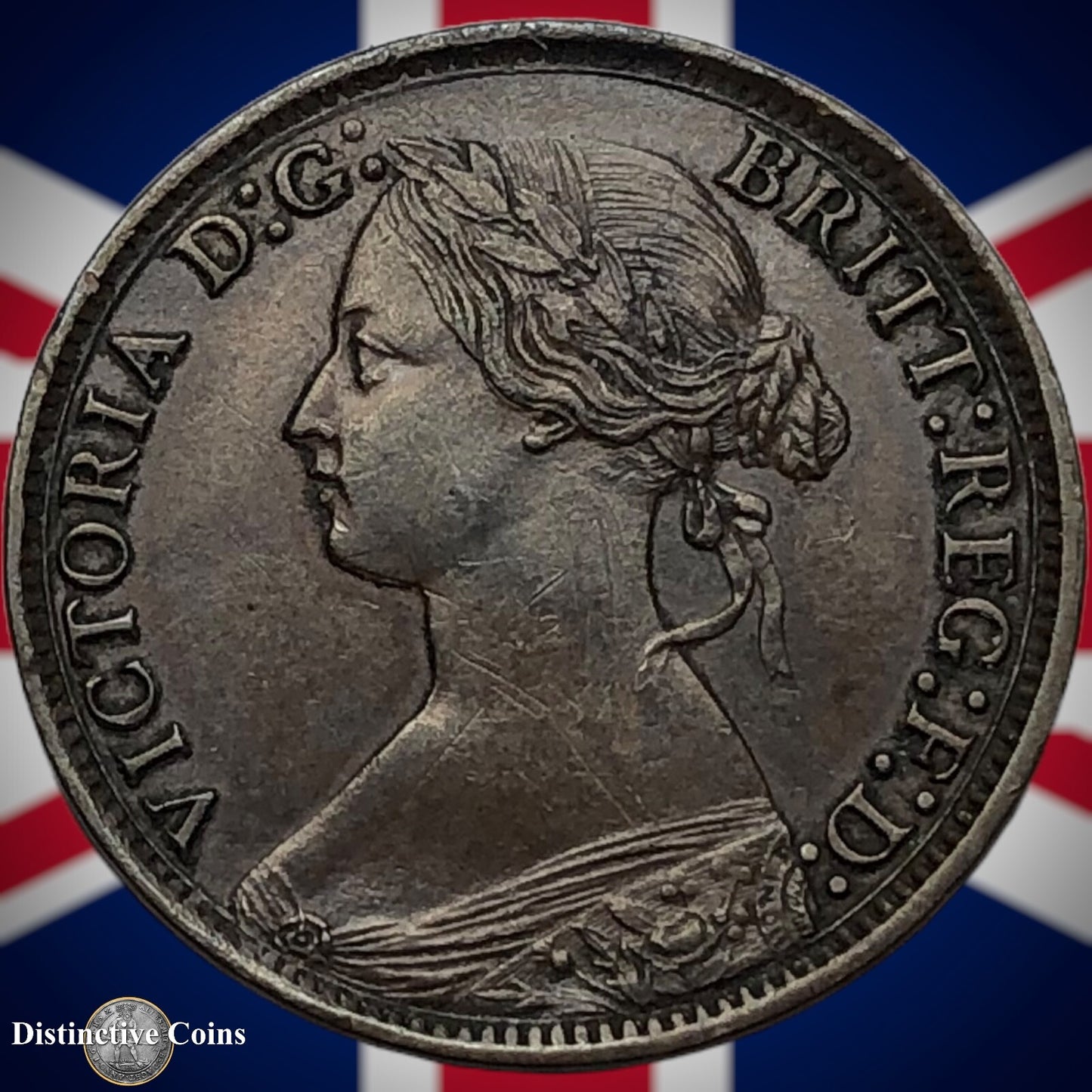 Great Britain 1867 Farthing 1/4d GB3610