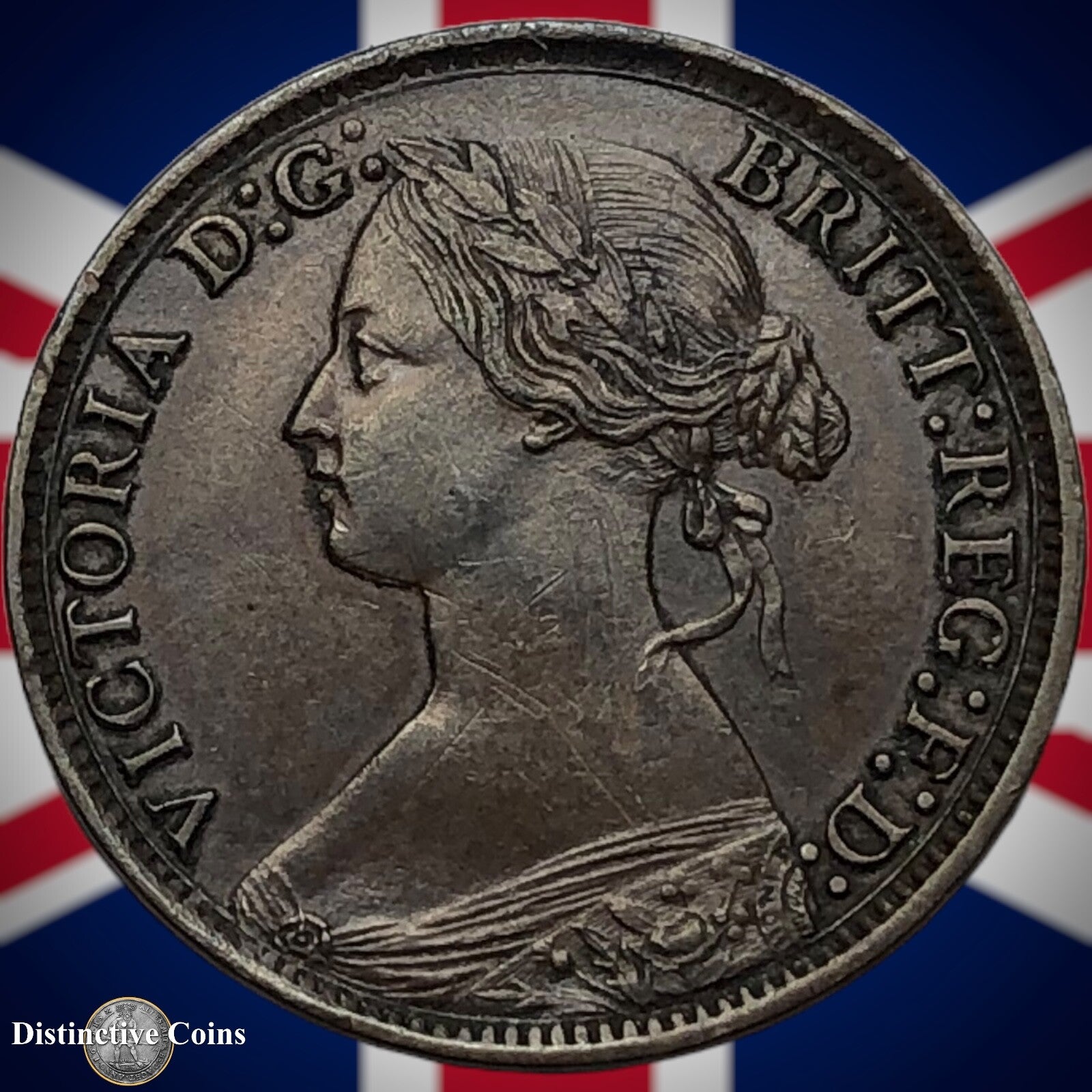 Great Britain 1867 Farthing 1/4d GB3610