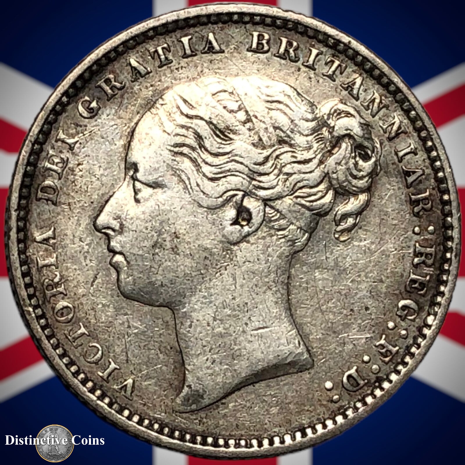 Great Britain 1883 British One Shilling GB0426