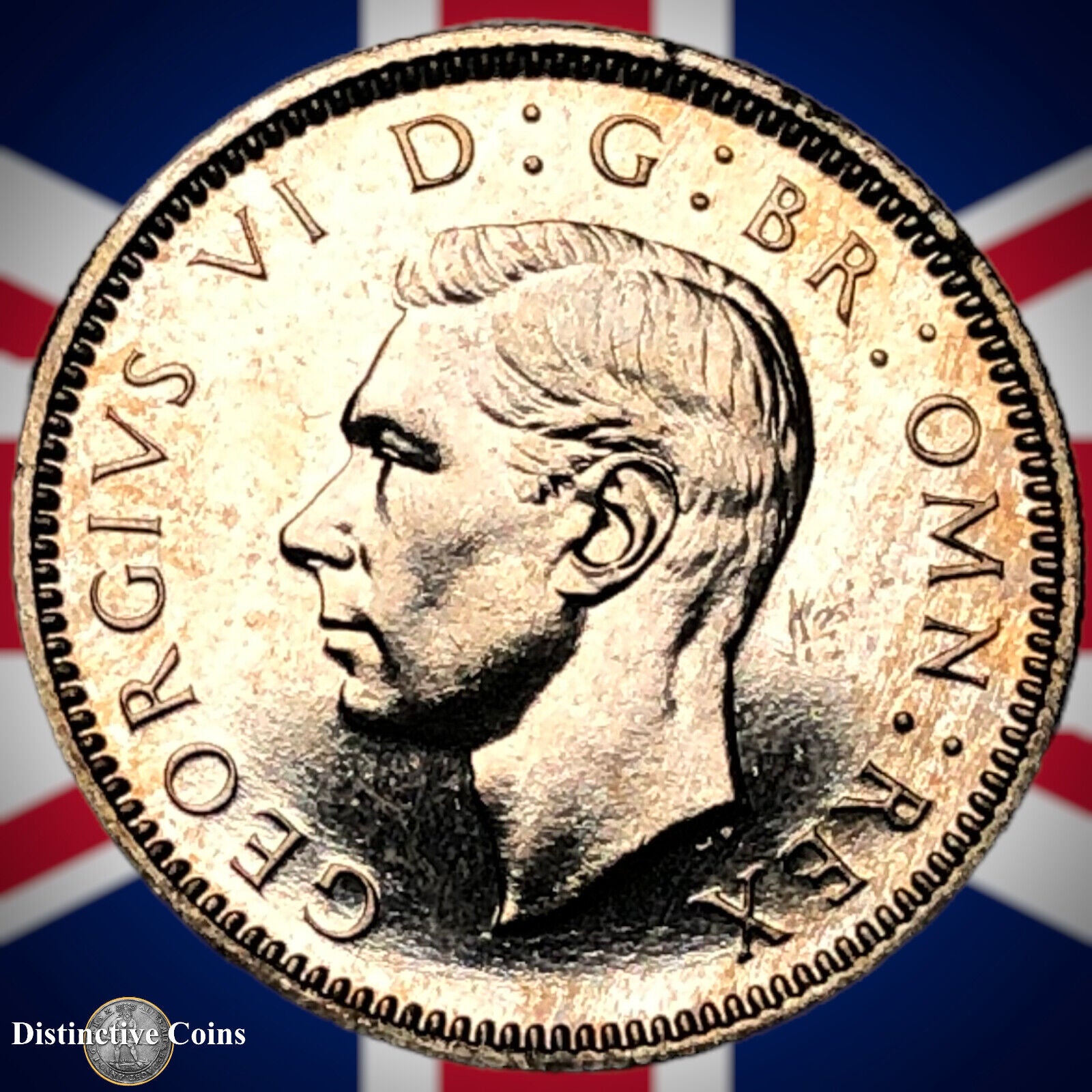 Great Britain 1951 Proof Six Pence GB1782