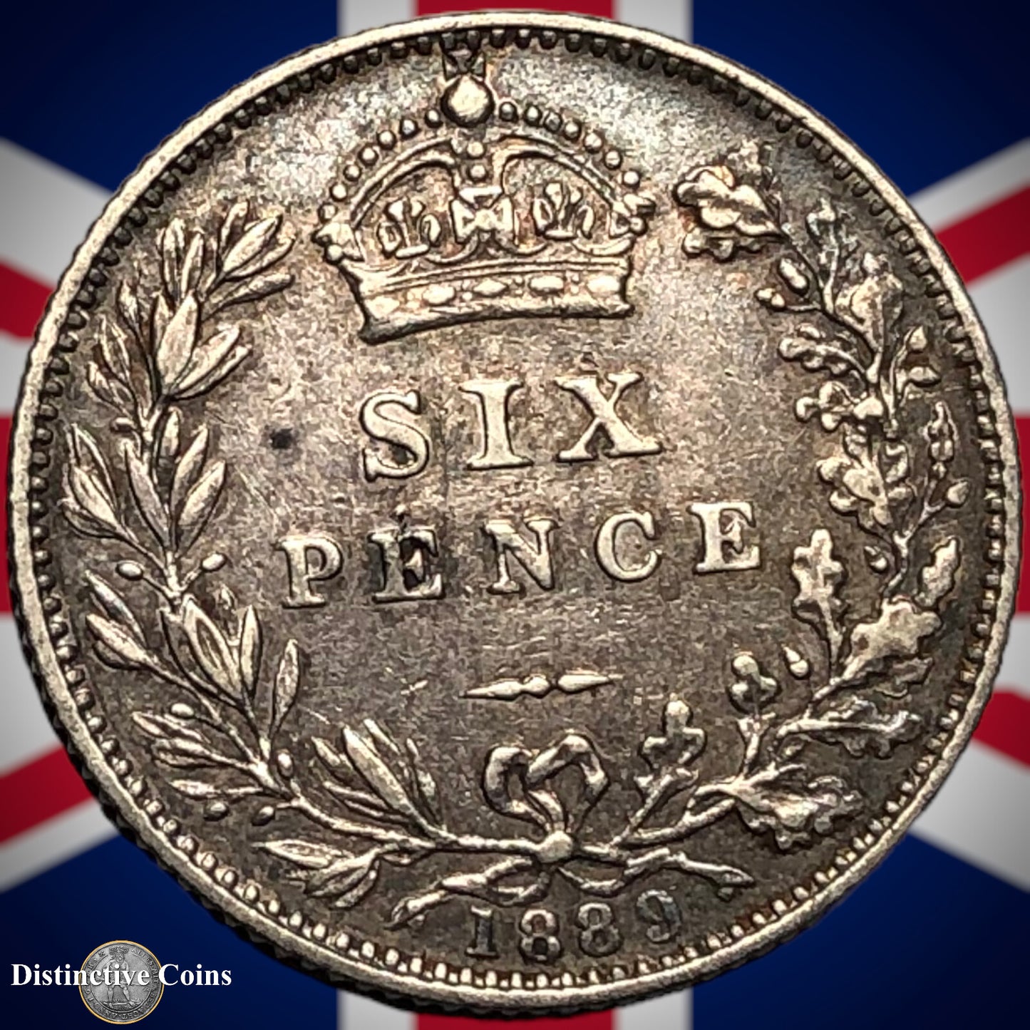 Great Britain 1889 Six Pence GB2725