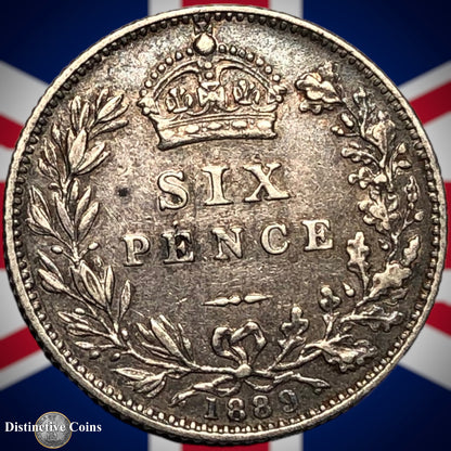 Great Britain 1889 Six Pence GB2725