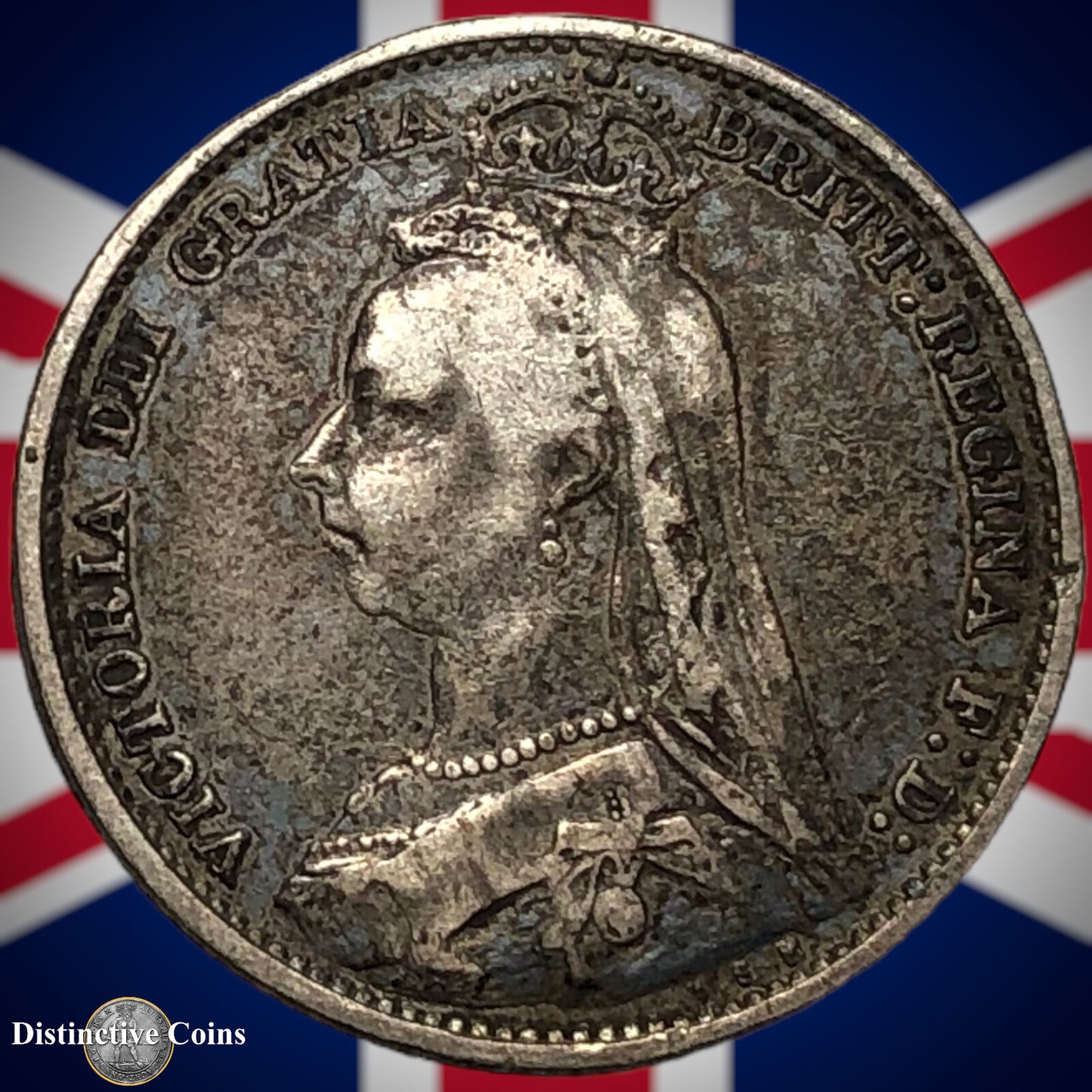 Great Britain 1892 Six Pence GB2768