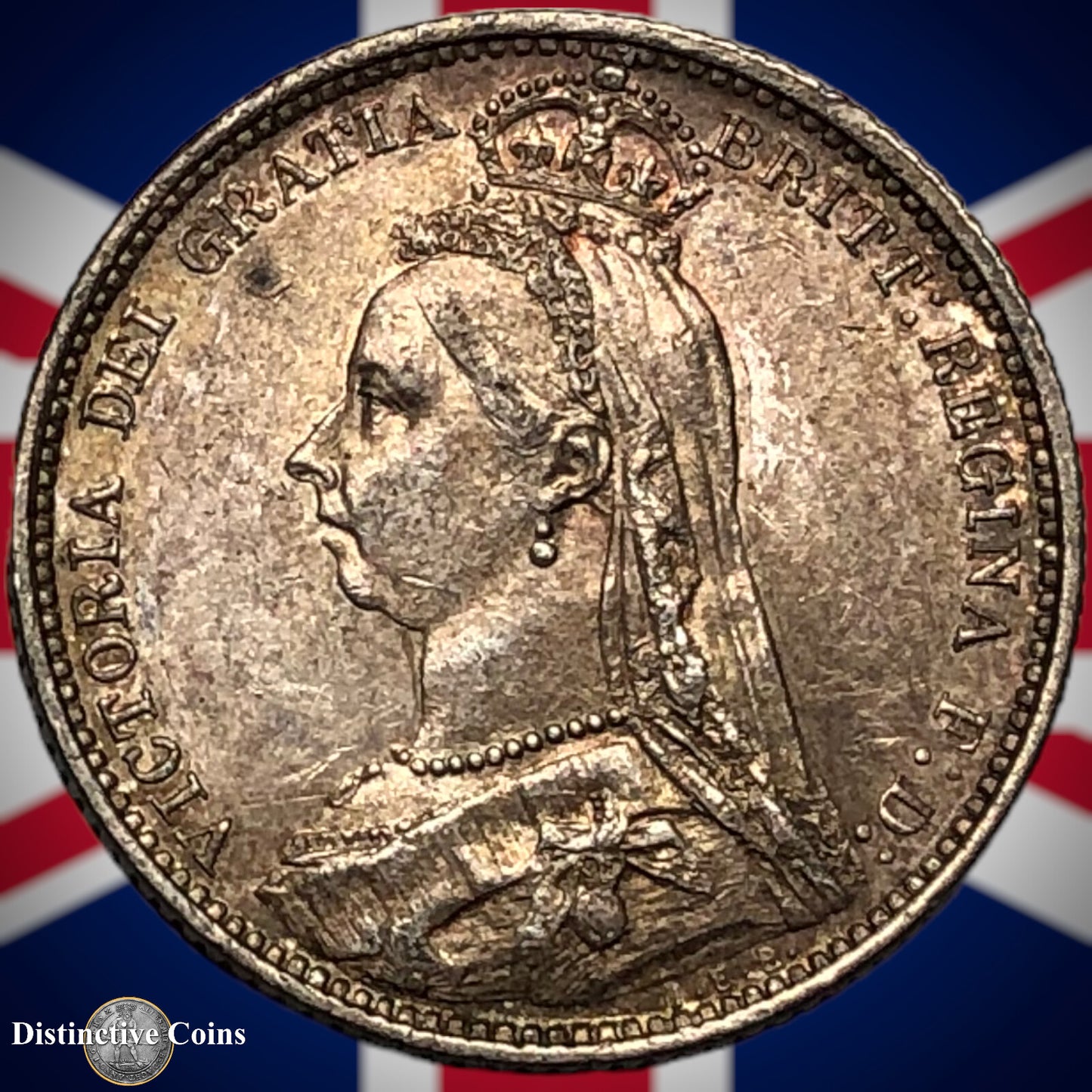 Great Britain 1888 Six Pence GB2703