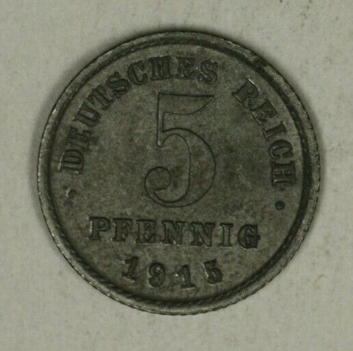 Germany 5 Pfennig 1915-G  UNC  A2421