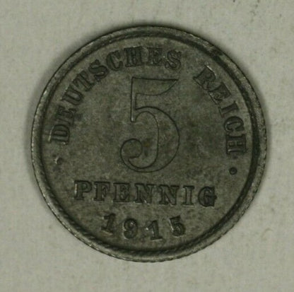 Germany 5 Pfennig 1915-G  UNC  A2421