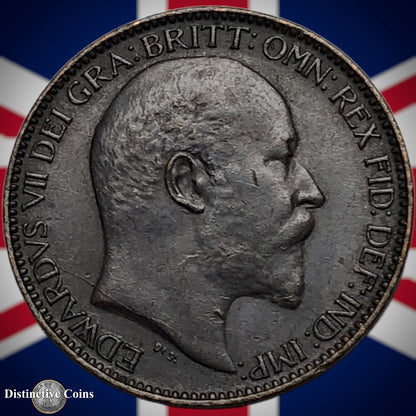 Great Britain 1906 Farthing 1/4d GB4585