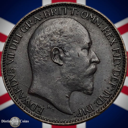 Great Britain 1906 Farthing 1/4d GB4585