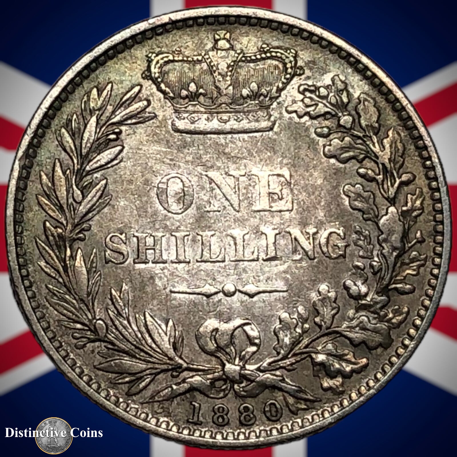 Great Britain 1880 British One Shilling GB0398