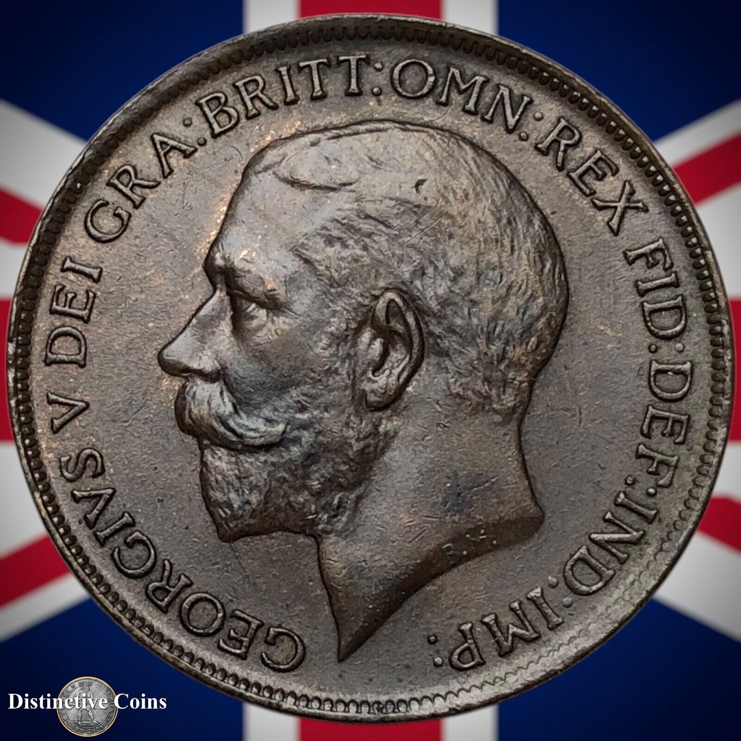 Great Britain 1911 Penny 1d GB6743