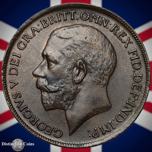 Great Britain 1911 Penny 1d GB6743
