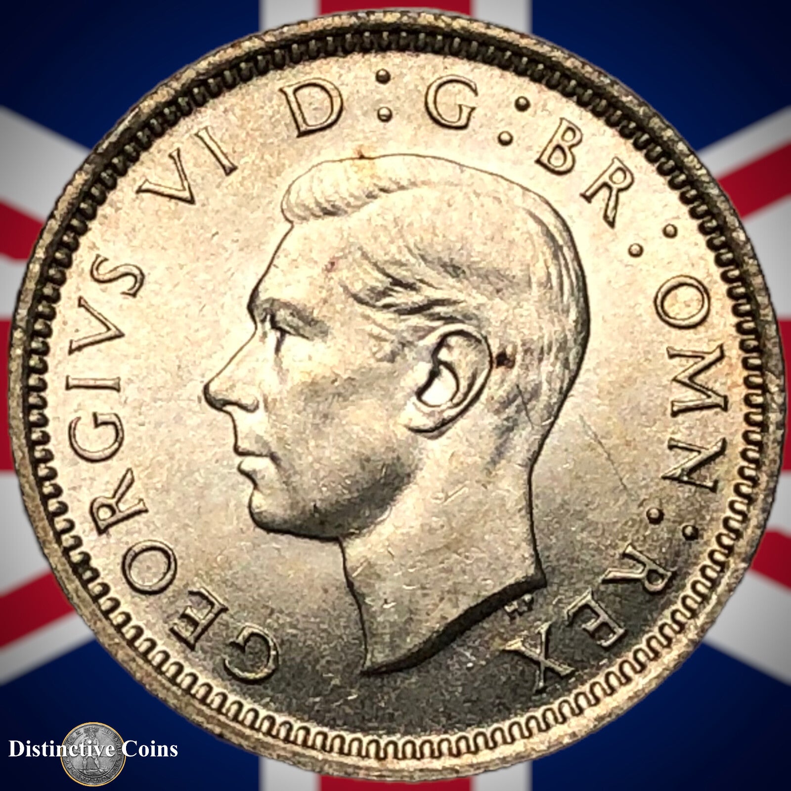 Great Britain 1944 Six Pence GB1749