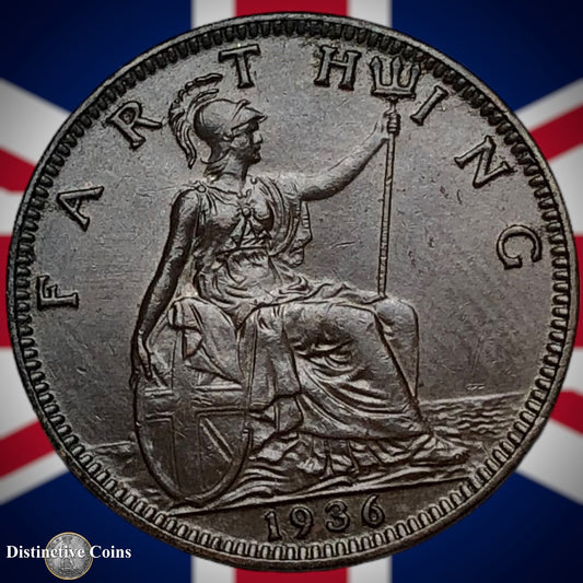 Great Britain 1936 Farthing 1/4d GB4986