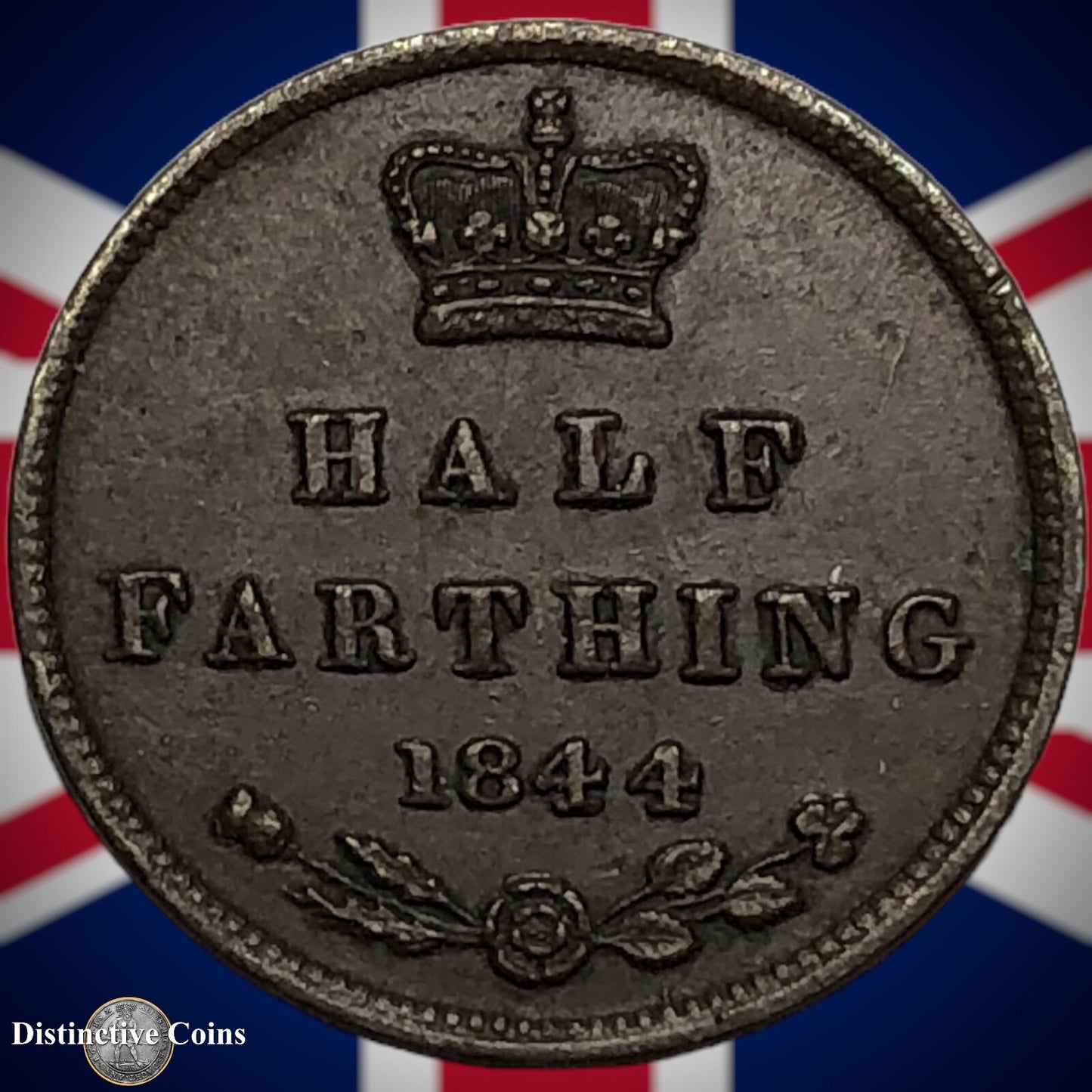 Great Britain 1844 Half Farthing 1/2 Penny GB3086