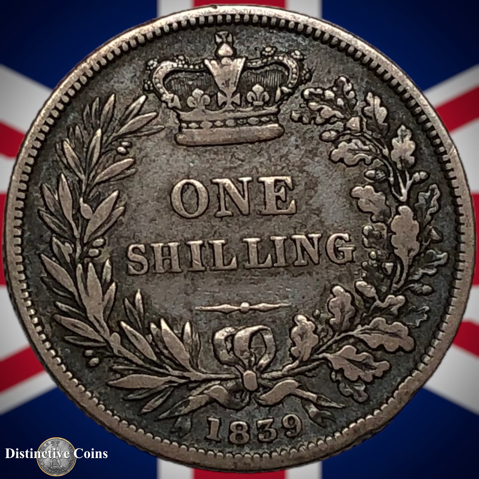 Great Britain 1839 British One Shilling GB0161
