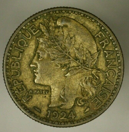 Togo  2 Francs 1924  XF   A970