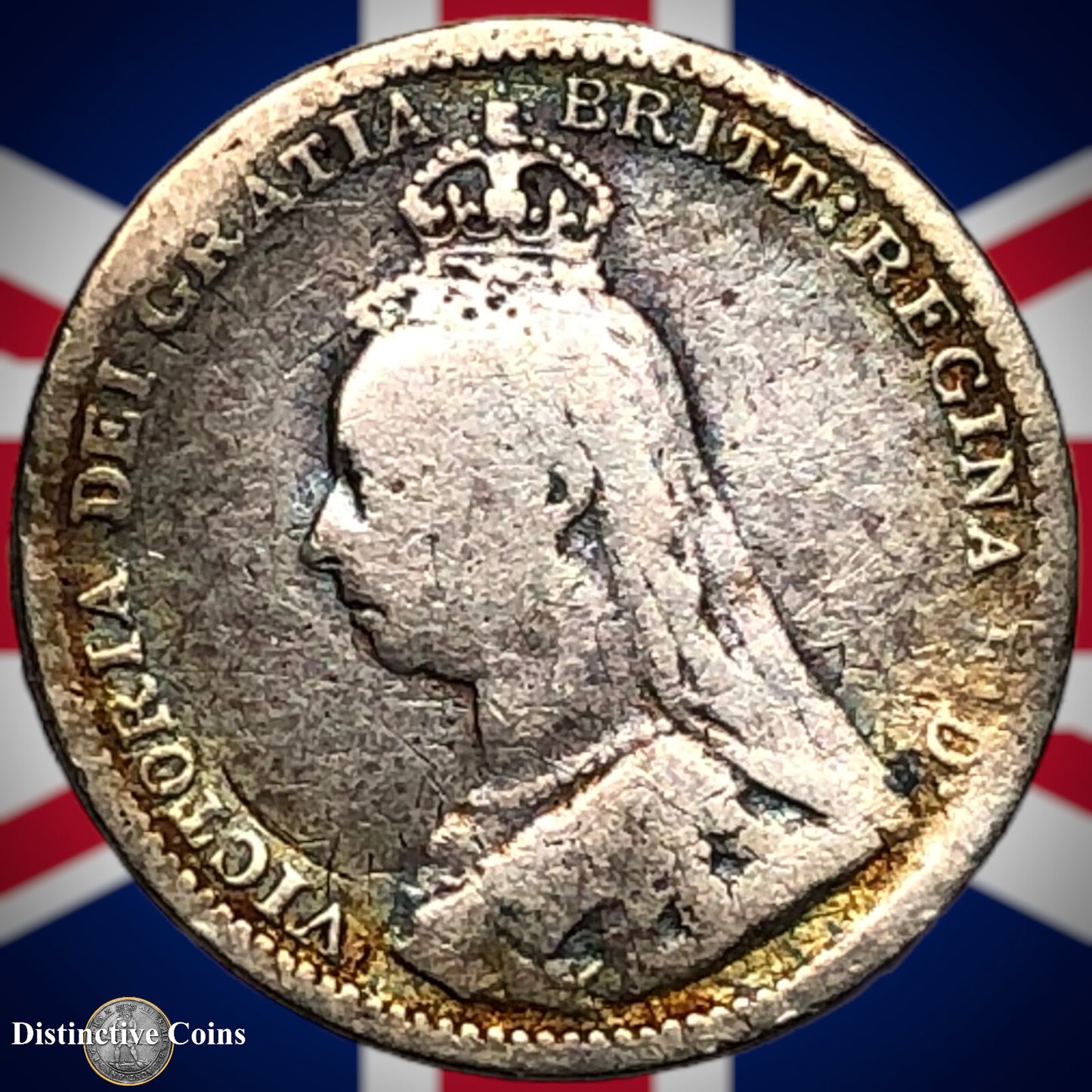 Great Britain 1893 Three Pence GB2004