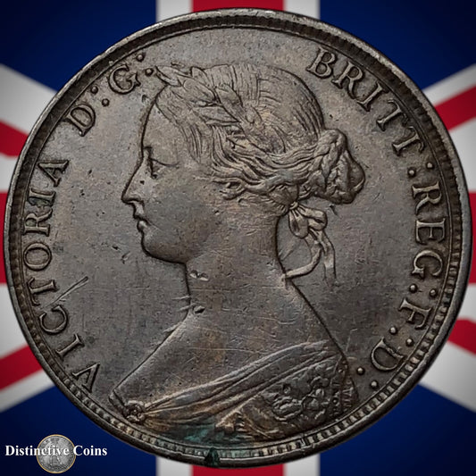 Great Britain 1870 Half Penny 1/2d GB5492