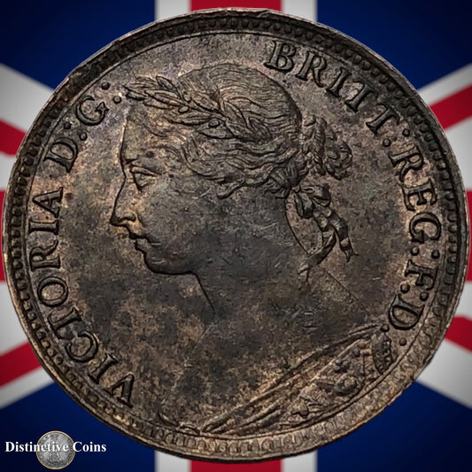Great Britain 1891 Farthing 1/4d GB4314