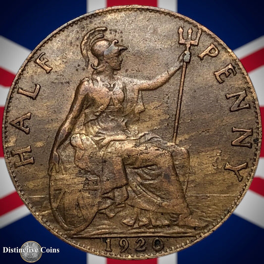 Great Britain 1920 Half Penny 1/2d GB5872